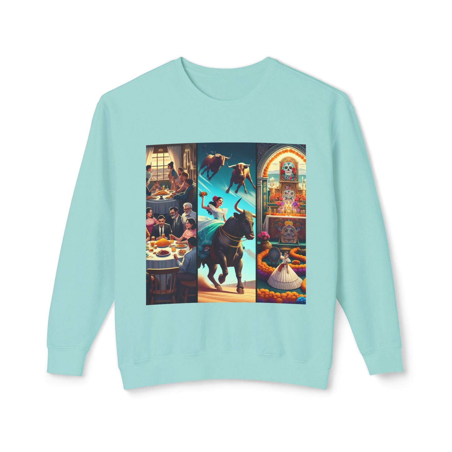 Fiesta Elements Unisex Lightweight Crewneck Sweatshirt