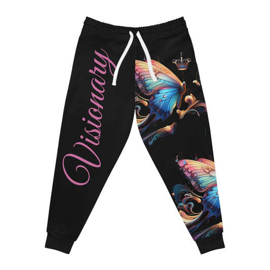 Exotic Butterfly Athletic Joggers for Women