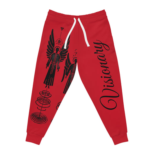 Red & Black Visionary Joggers